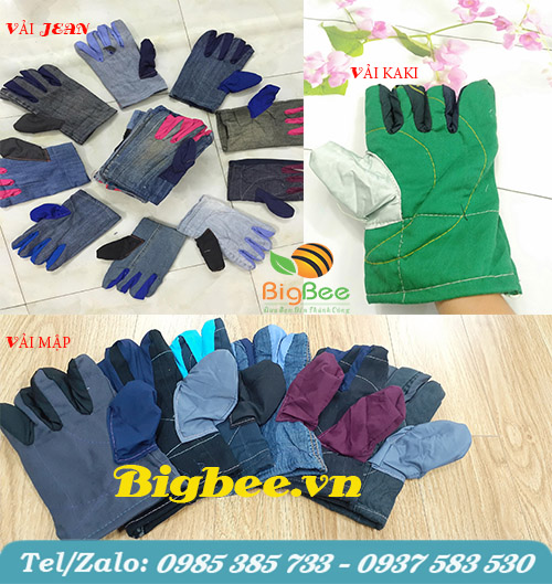 Các loại găng tay bảo hộ lao động do Bigbee cung cấp.