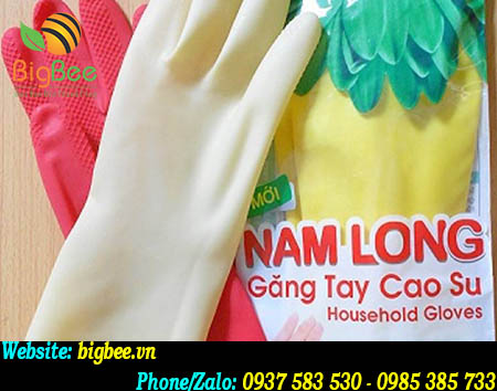 Thiết kế của găng tay cao su Nam Long